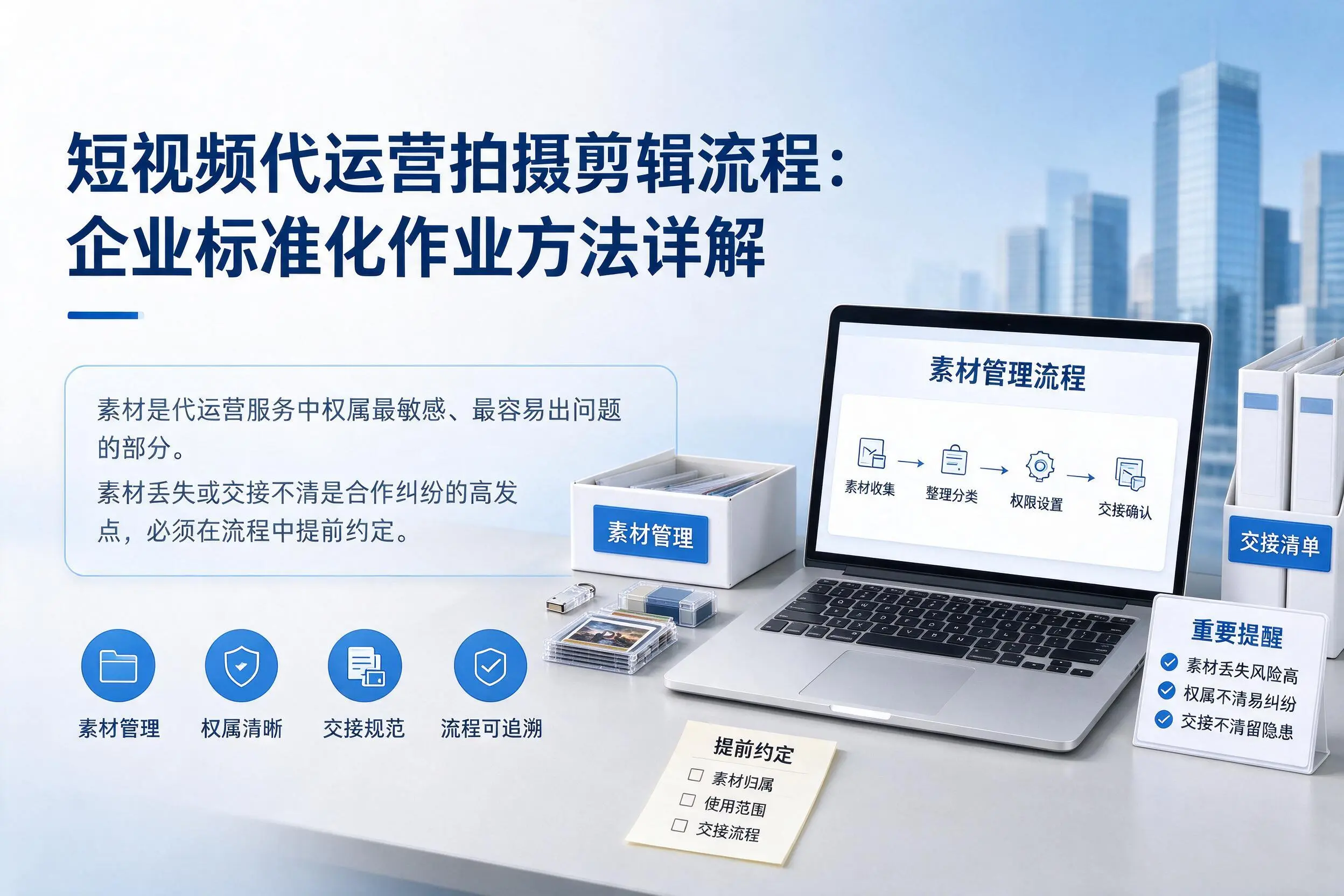 短视频代运营拍摄剪辑流程：长春企业标准化作业方法详解
