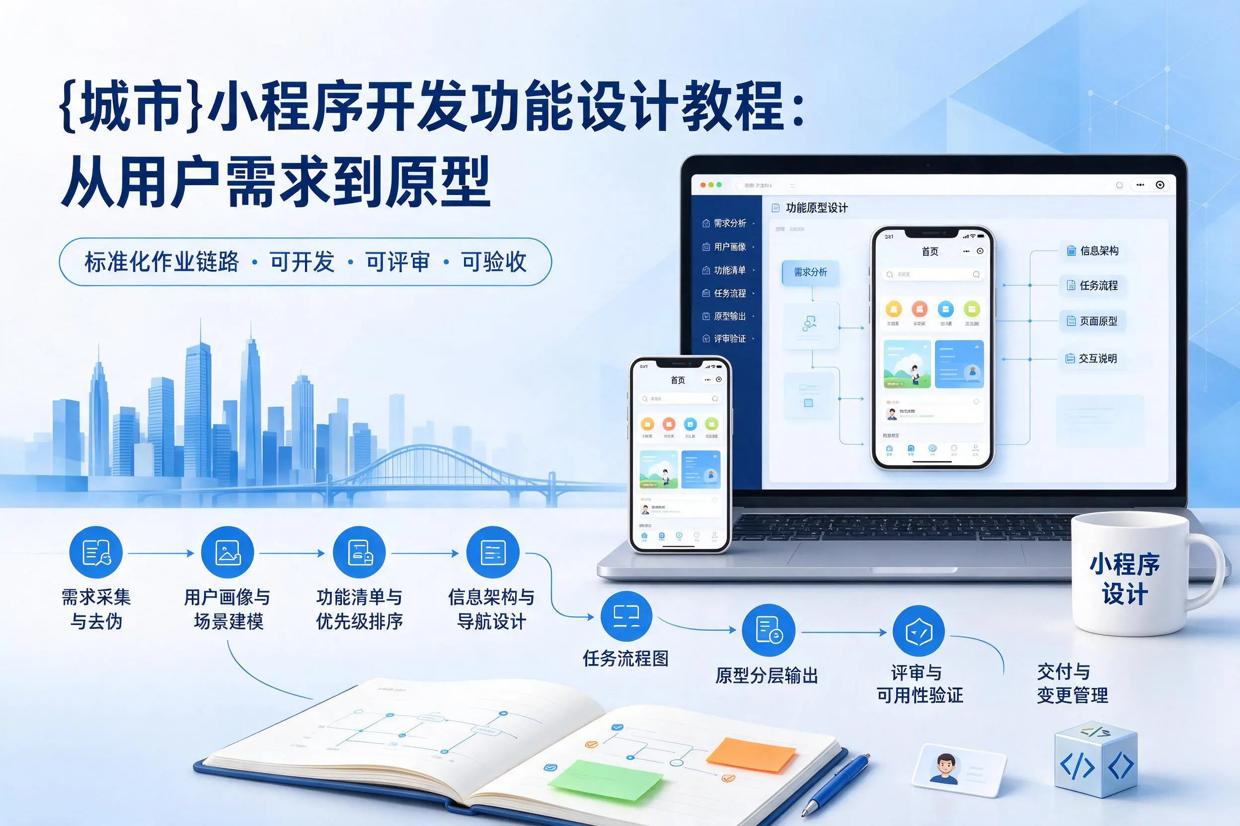 长春小程序开发功能设计教程:从用户需求到原型