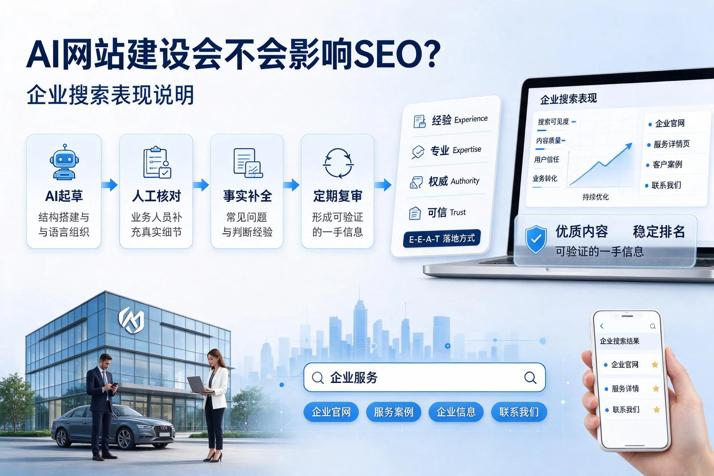 AI网站建设会不会影响SEO？长春企业搜索表现说明